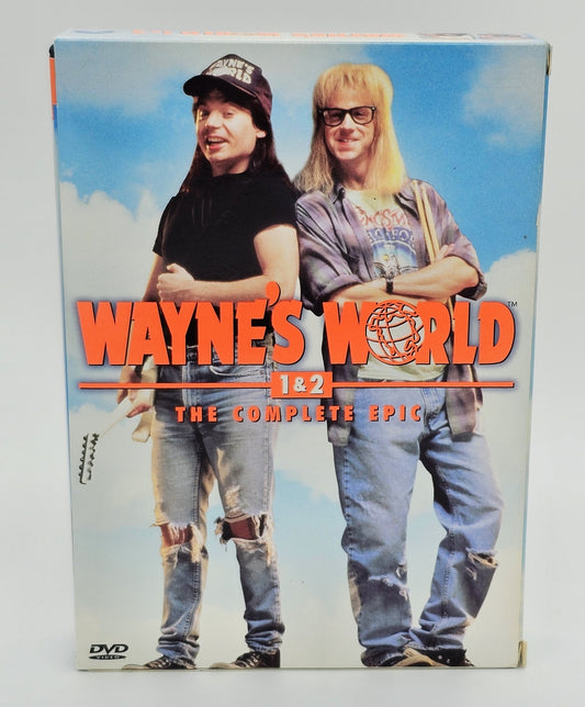 Paramount Home Entertainment - Wayne's World | 1&2 The Complete Epic | 2 DVD Set - DVD - Steady Bunny Shop
