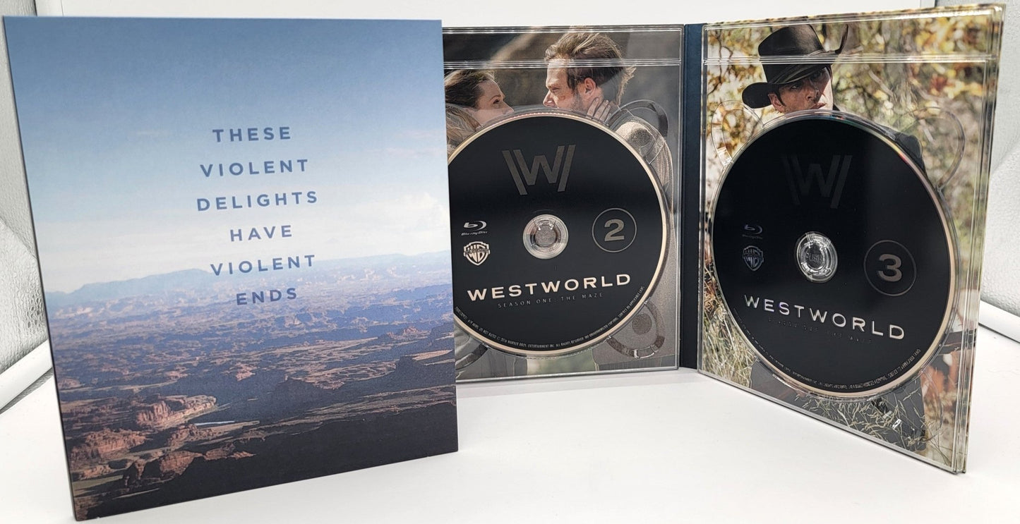 Warner Brothers - Westworld - Season one: The Maze | Blu Ray | Complete season - Blu-ray - Steady Bunny Shop