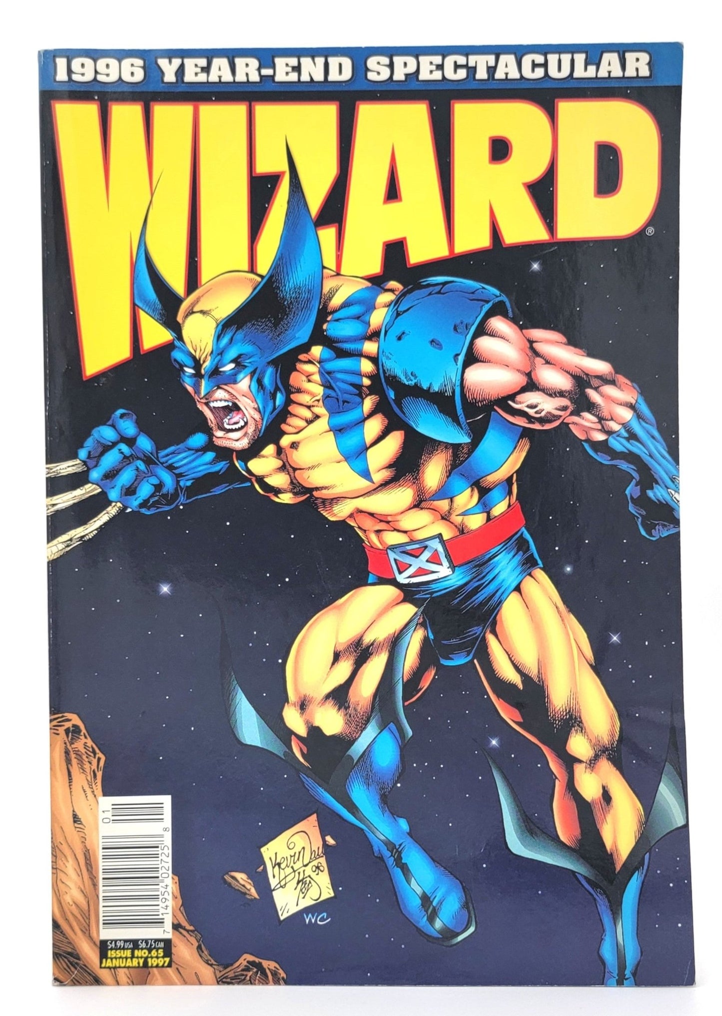 Wizard Entertainment - Wizard 1996 Year End Spectacular / January 1997 - Entertainment Magazine - Steady Bunny Shop