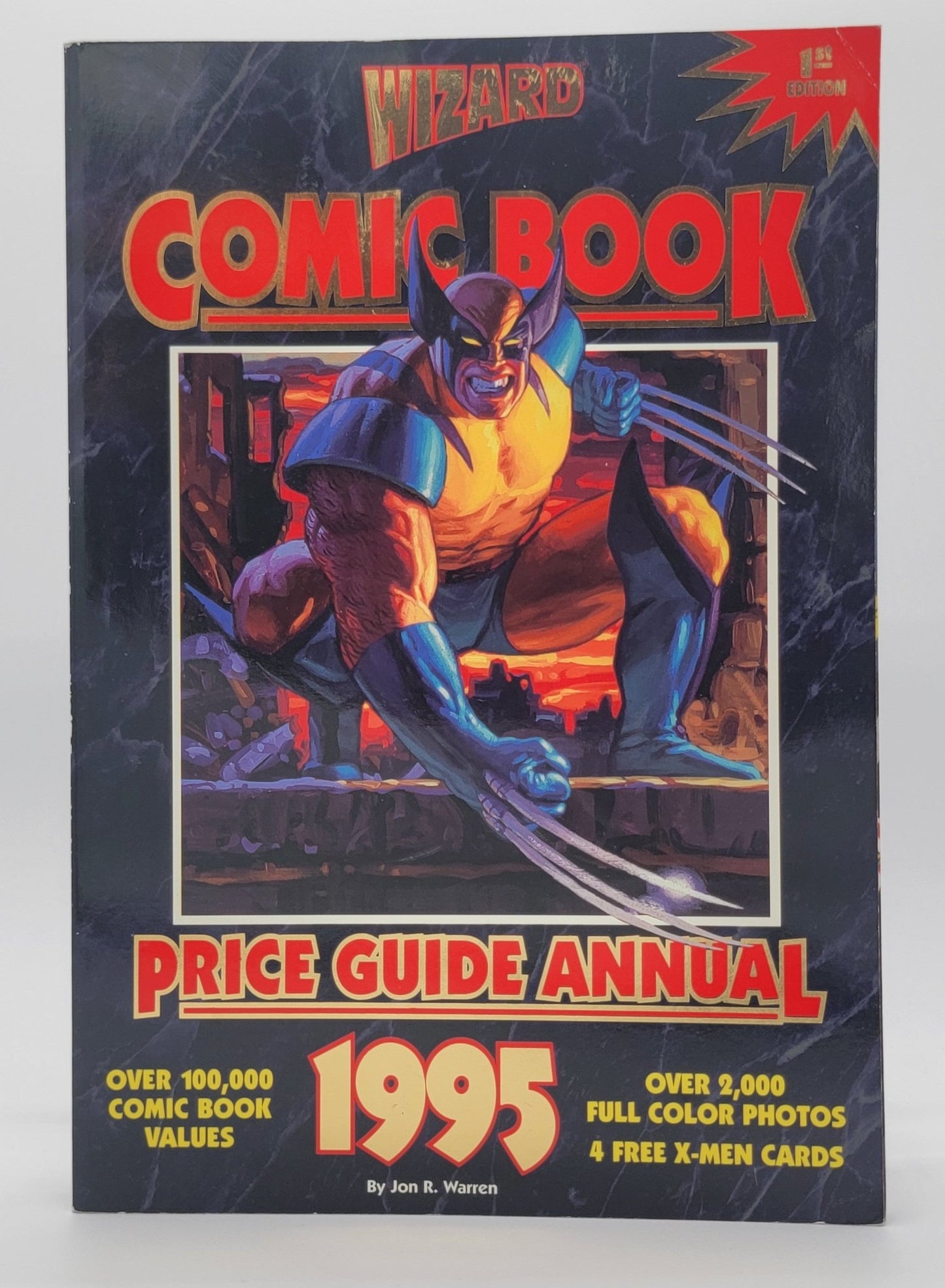 Wizard Entertainment - Wizard Comic Book Price Gude Annual 1995 1st Edition / Collectors - Entertainment Magazine - Steady Bunny Shop
