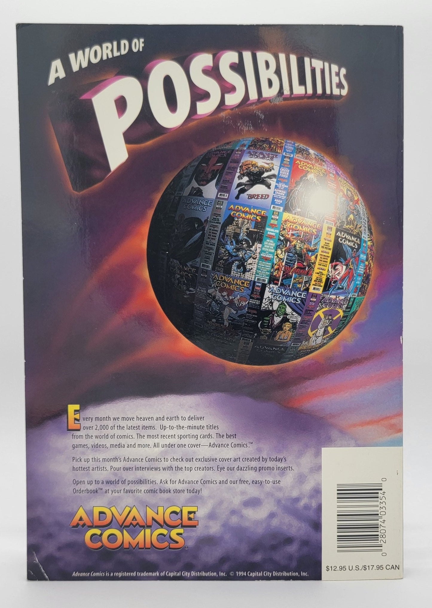 Wizard Entertainment - Wizard Comic Book Price Gude Annual 1995 1st Edition / Collectors - Entertainment Magazine - Steady Bunny Shop