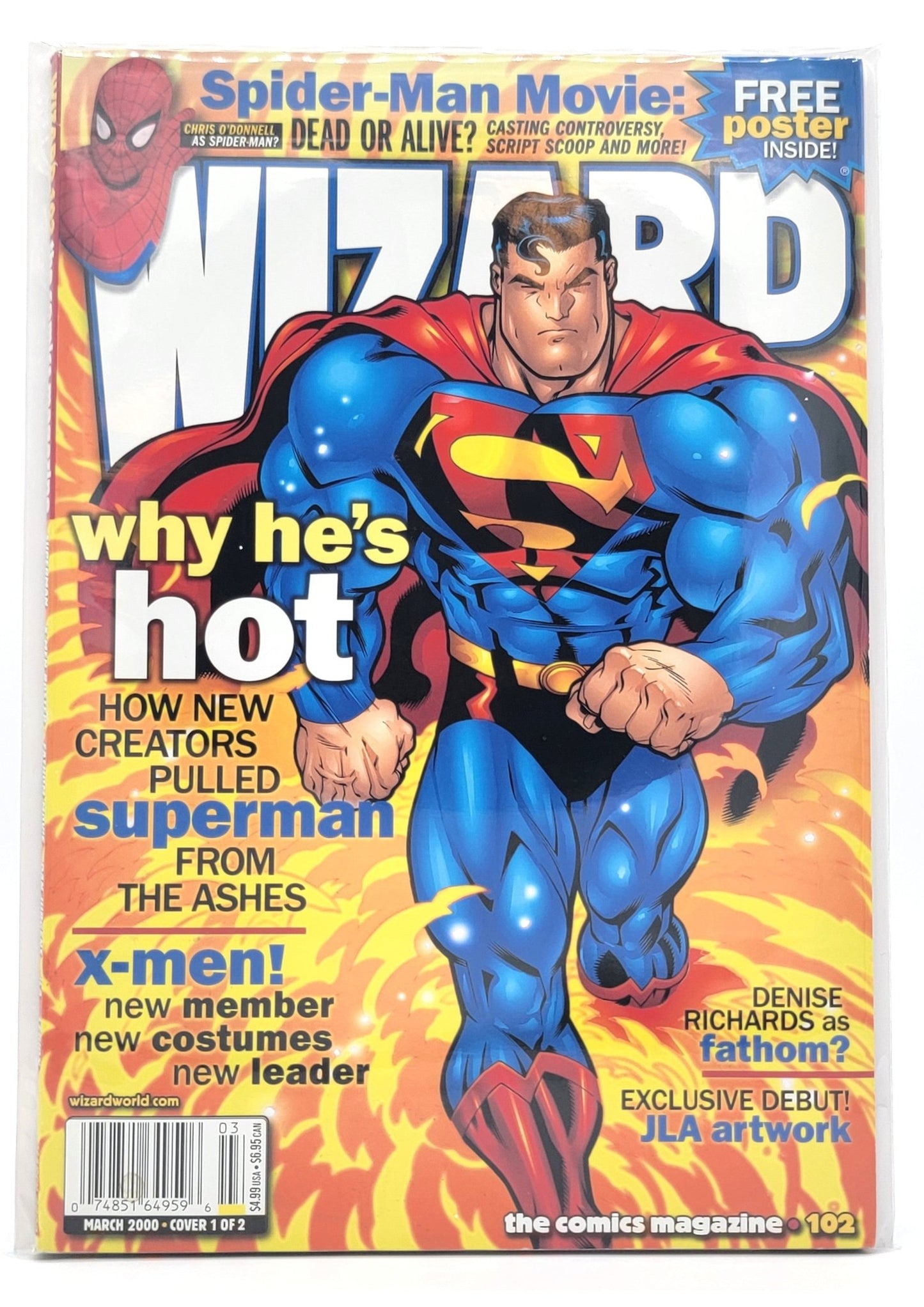 Wizard Entertainment - Wizard The Comics Magazine #102 | March 2000 - Entertainment Magazine - Steady Bunny Shop