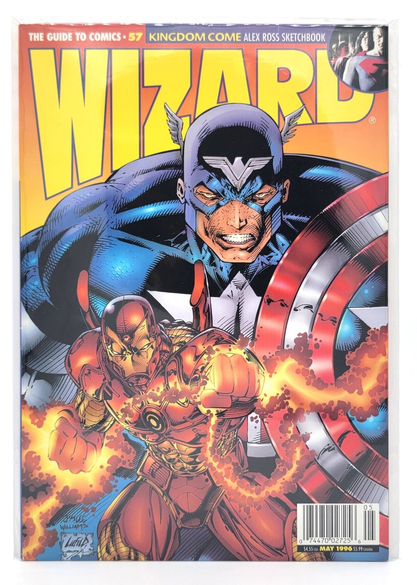 Wizard Entertainment - Wizard The Guide to Comics # 57 / The Magazine of Comics - May 1996 - Entertainment Magazine - Steady Bunny Shop