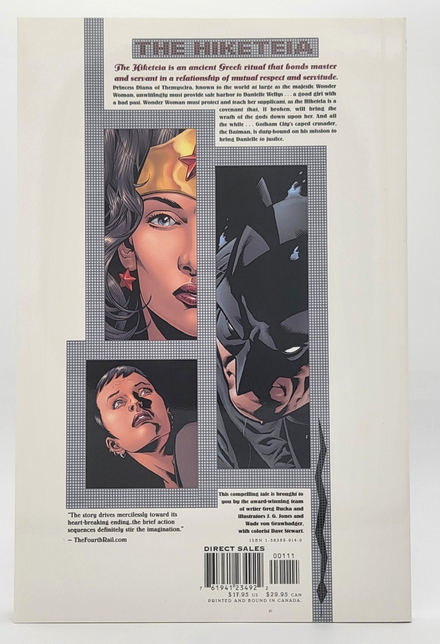 DC Comics - Wonder Woman - The Hiketeia / DC Comics - 2002 One shot - Comic Books - Steady Bunny Shop