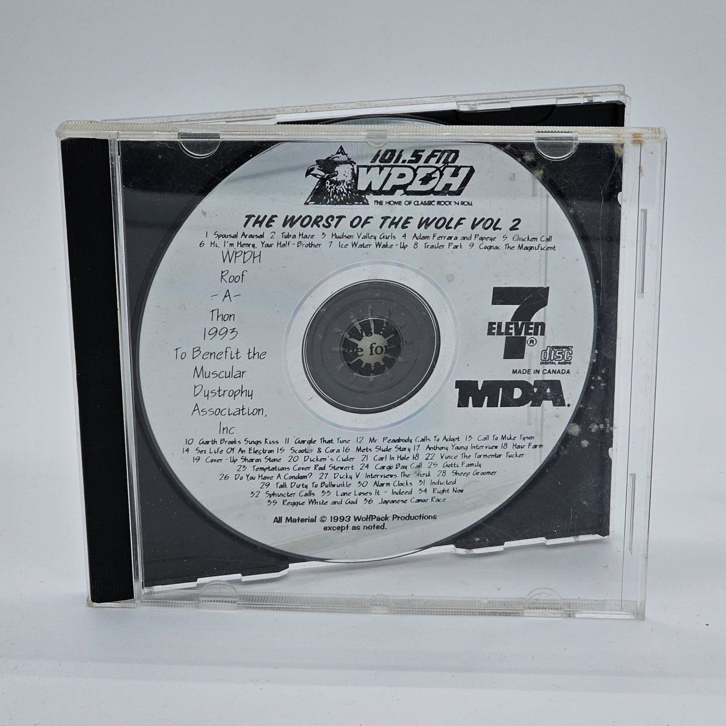 Wolfpack - Worst Of The Wolf Vol 2 | 101.5 FM WPDH | CD - Compact Disc - Steady Bunny Shop
