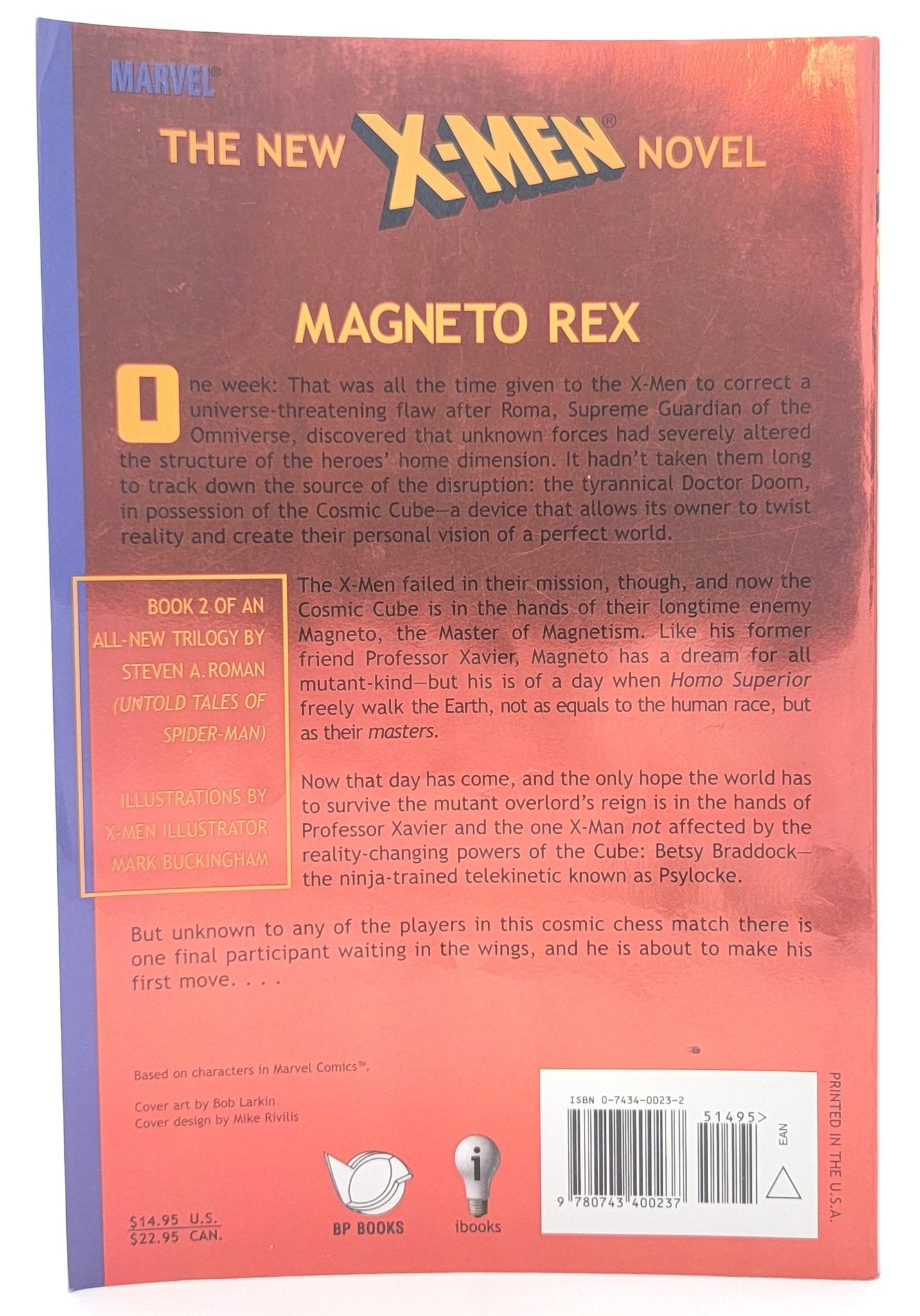BP Books - X - Men Magneto The Chaos Engine Trilogy Book 2 | Trade Paperback 2002 - Trade Paperback - Steady Bunny Shop