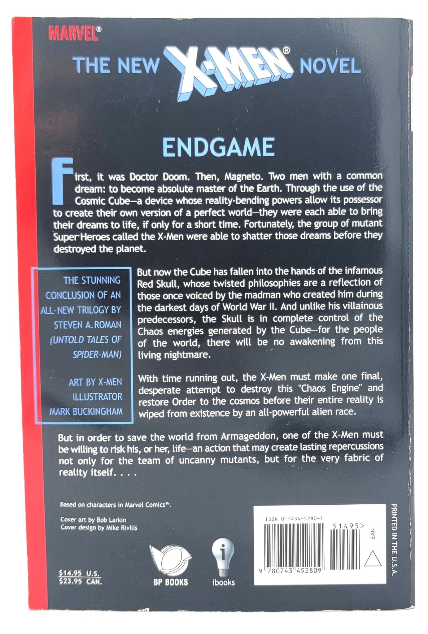BP Book - X - Men Red Skull The Chaos Engine Trilogy Book 3 | Trade Paperback 2002 - Trade Paperback - Steady Bunny Shop
