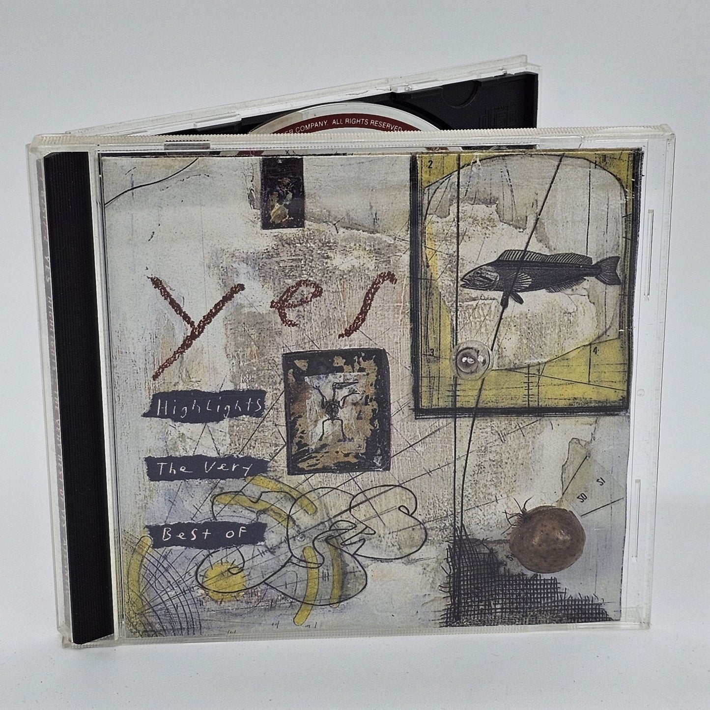 Atlantic - Yes | Highlights The Very Best Of Yes | CD - Compact Disc - Steady Bunny Shop
