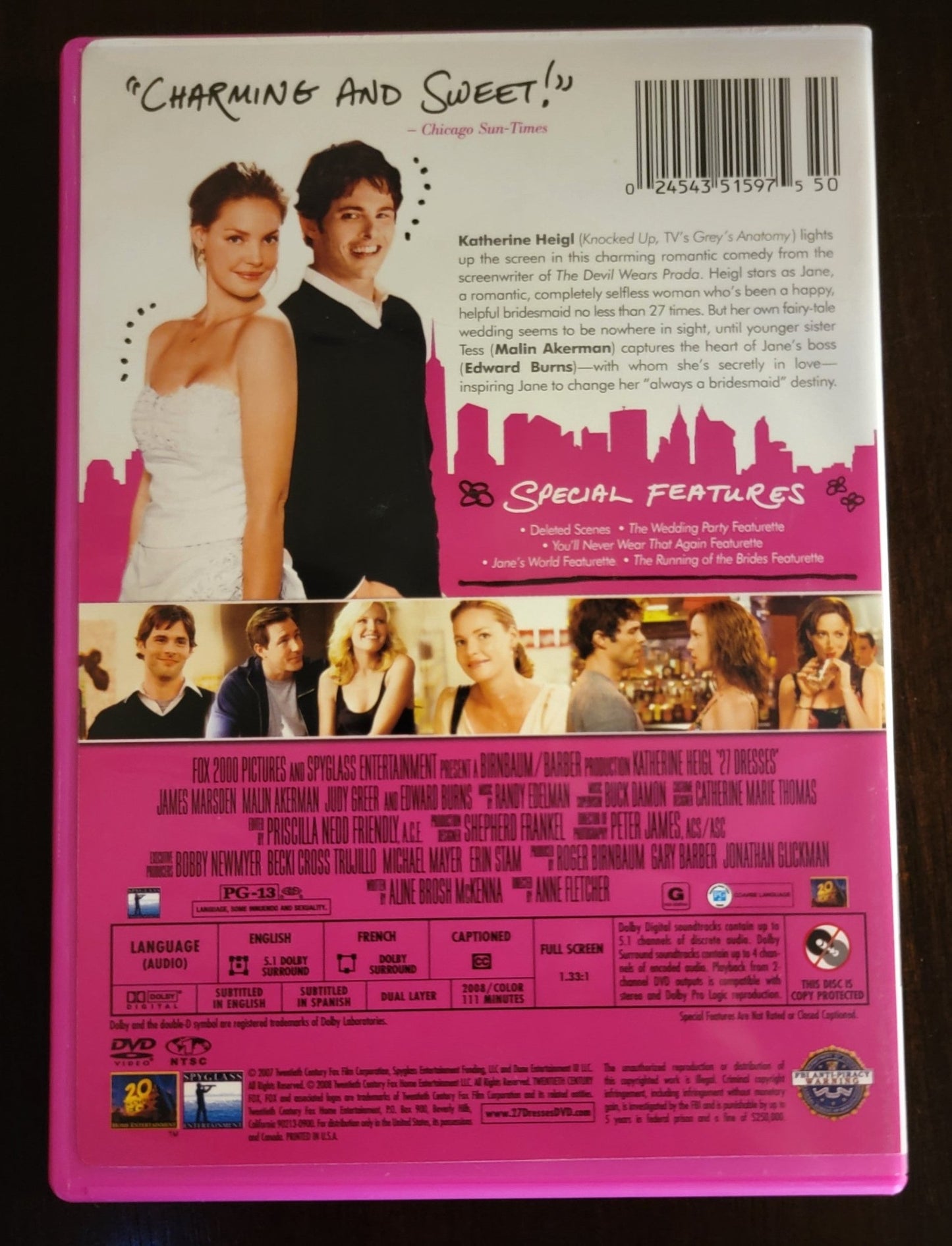 20th Century Fox - 27 Dresses | DVD | Full Screen - DVD - Steady Bunny Shop