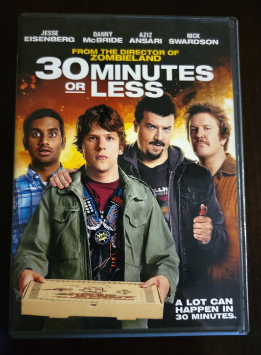 Columbia Pictures - 30 Minutes or Less | DVD | Widesceen - DVD - Steady Bunny Shop