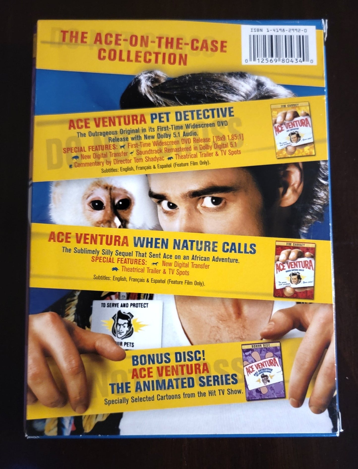 Sony Pictures Home Entertainment - Ace Venture - Pet Detective & When Nature Calls | DVD | Deluxe Double Feature & Bonus Disk - DVD - Steady Bunny Shop