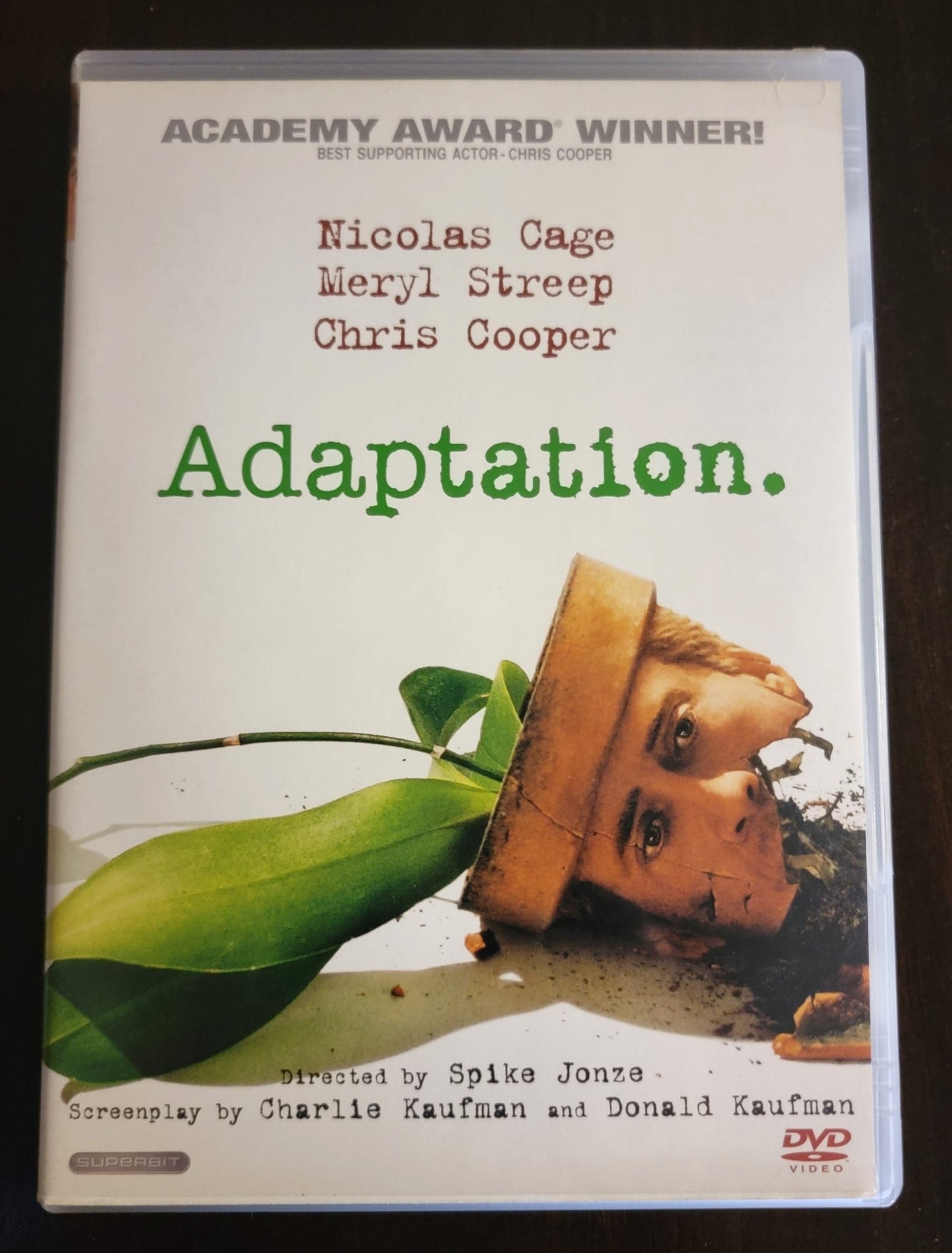 Sony Pictures Home Entertainment - Adaptation | DVD | Widescreen - Academy Award Winner - DVD - Steady Bunny Shop