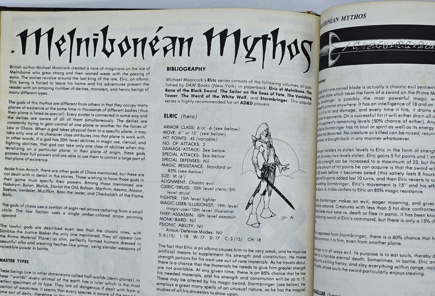 TSR, Inc - Advanced Dungeons And Dragons | Deities & Demigods With Cthulhu And Melnibonean Mythos - Hardcover Book - Steady Bunny Shop