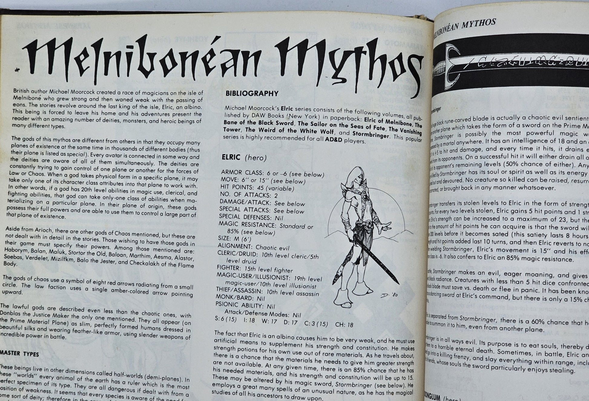 TSR, Inc - Advanced Dungeons And Dragons | Deities & Demigods With Cthulhu And Melnibonean Mythos - Hardcover Book - Steady Bunny Shop