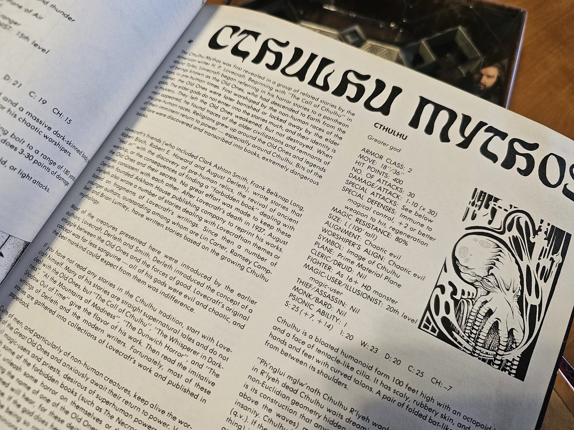 TSR, Inc - Advanced Dungeons And Dragons | Deities & Demigods With Cthulhu And Melnibonean Mythos - Hardcover Book - Steady Bunny Shop