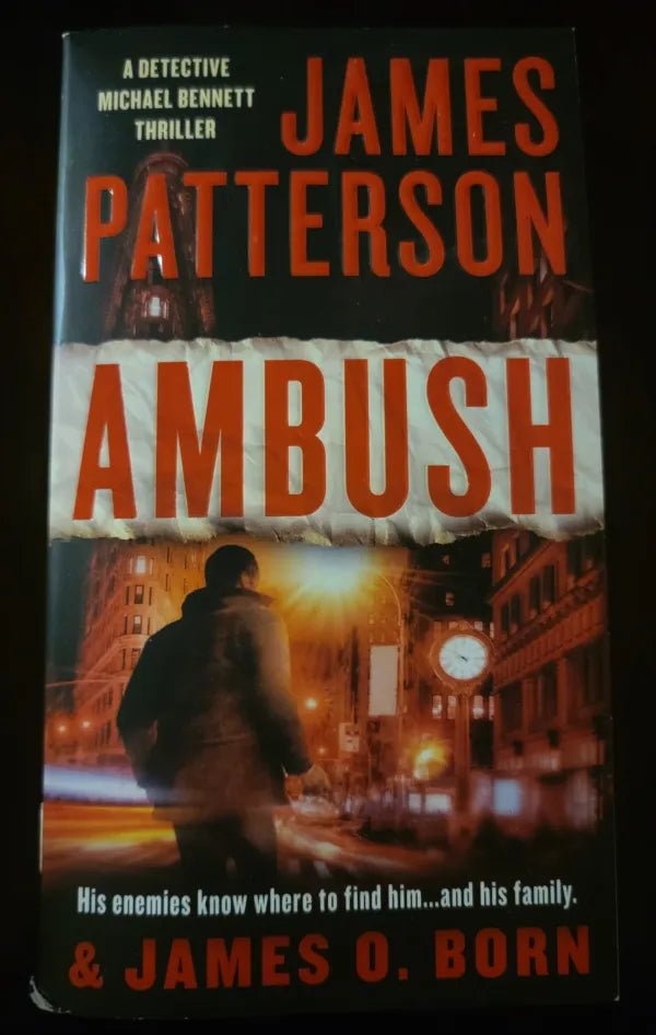 Steady Bunny Shop - Ambush - James Patterson & James O. Born - Paperback Book - Steady Bunny Shop