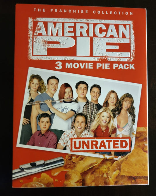 Universal Pictures Home Entertainment - American Pie 3 Movie Pie Pack | DVD | Unrated - The Franchise Collection | Widescreen - DVD - Steady Bunny Shop
