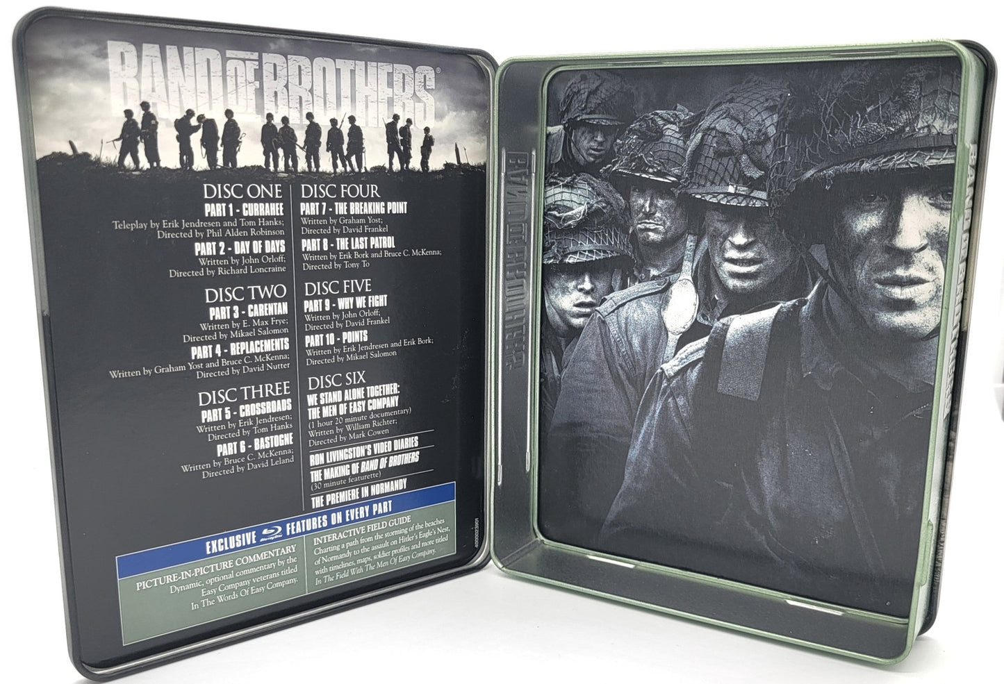 HBO Home Entertainment - Band of Brothers | DVD | Collectors Tin Set - 6 Disc set with Special Features - DVD - Steady Bunny Shop