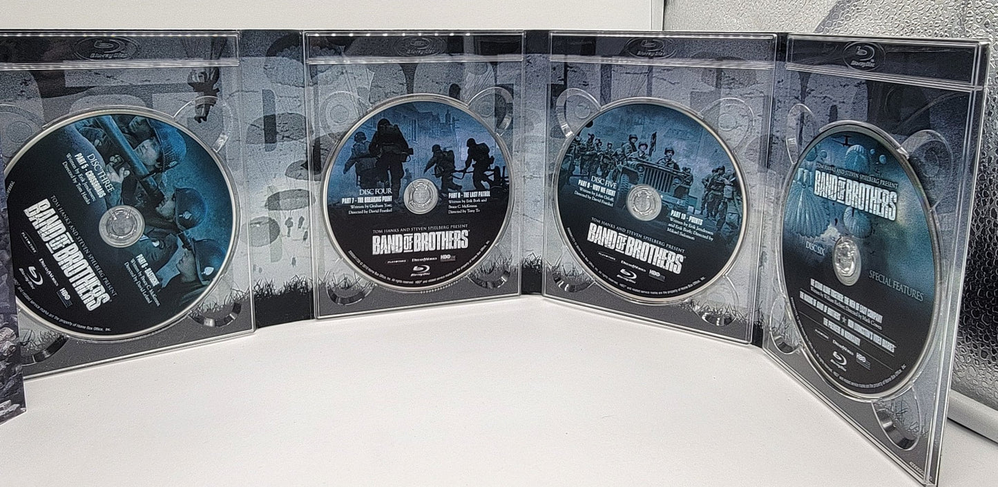 HBO Home Entertainment - Band of Brothers | DVD | Collectors Tin Set - 6 Disc set with Special Features - DVD - Steady Bunny Shop