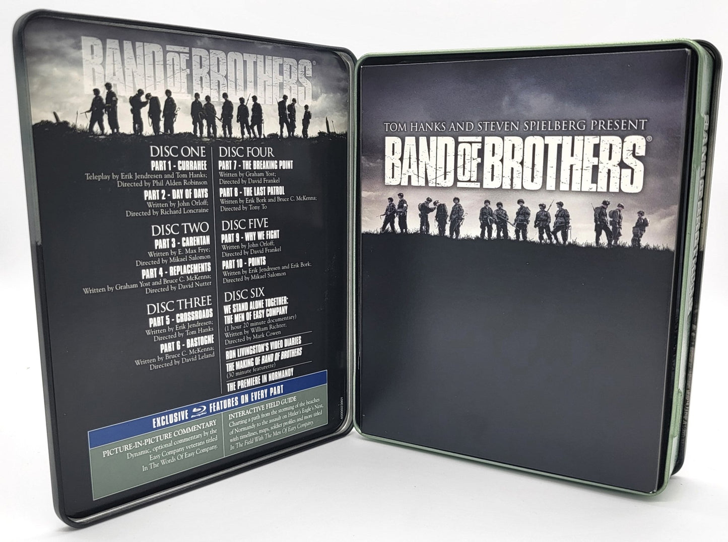 HBO Home Entertainment - Band of Brothers | DVD | Collectors Tin Set - 6 Disc set with Special Features - DVD - Steady Bunny Shop