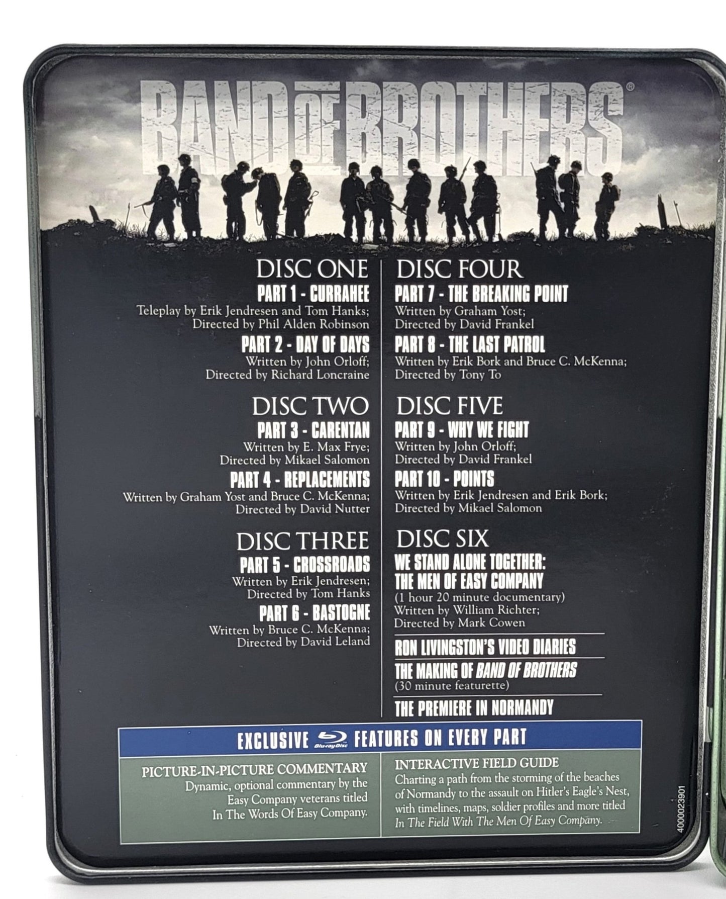HBO Home Entertainment - Band of Brothers | DVD | Collectors Tin Set - 6 Disc set with Special Features - DVD - Steady Bunny Shop