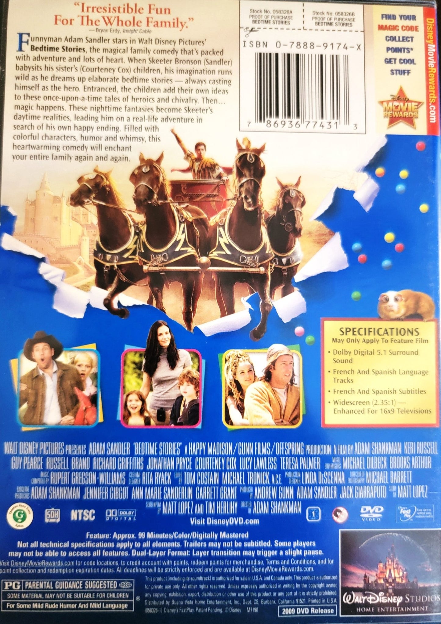 Walt Disney Disney DVD - Bedtime Stories | DVD | Widescreen - DVD - Steady Bunny Shop
