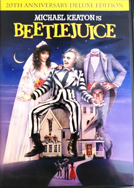 Warner Brothers - Beetlejuice | DVD | 20th Anniversary Deluxe Edition Widescreen - DVD - Steady Bunny Shop