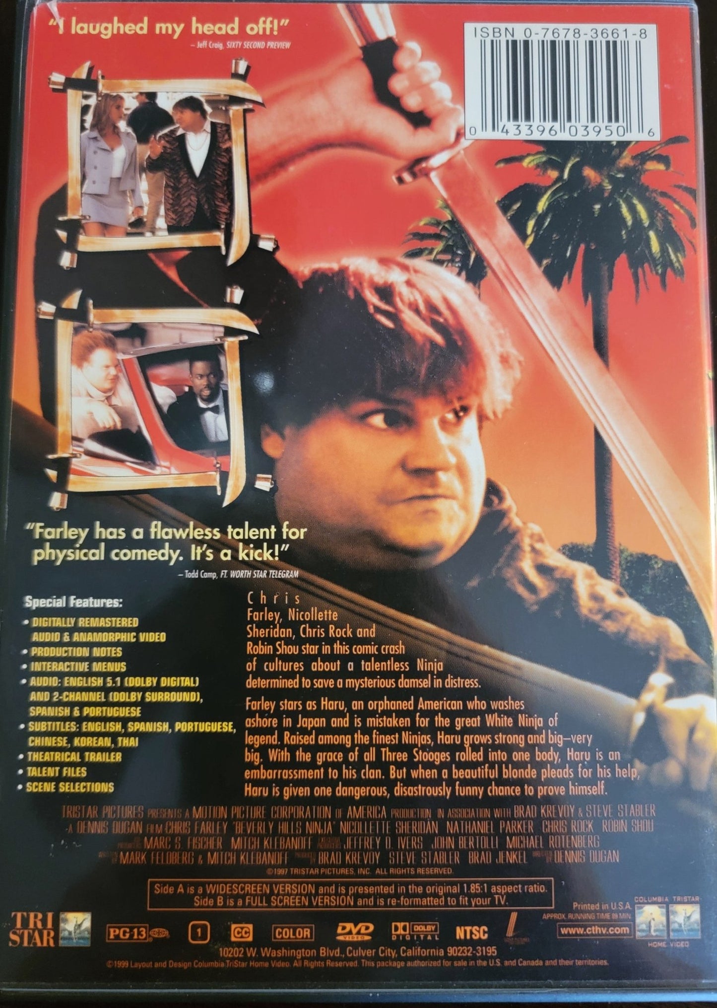 Sony Pictures Home Entertainment - Beverly Hills Ninja | DVD | Widescreen - DVD - Steady Bunny Shop