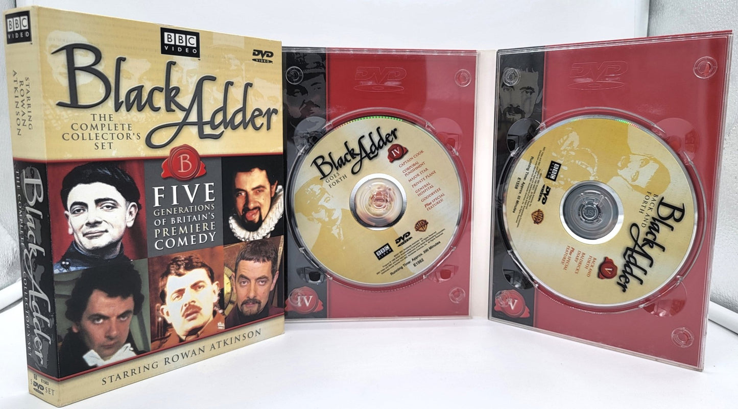 BBC Warner - Black Adder | DVD | The Complete Collector's Set - DVD - Steady Bunny Shop