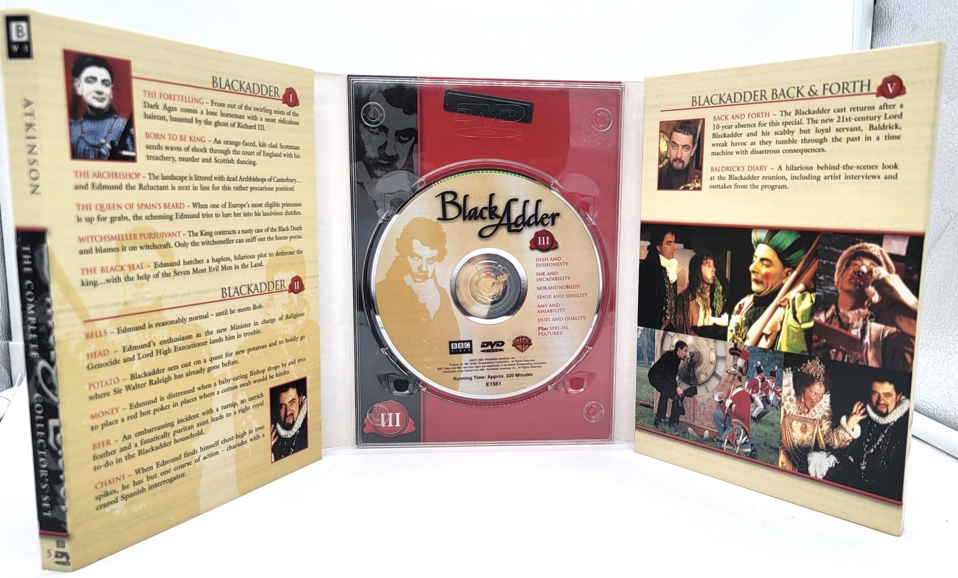 BBC Warner - Black Adder | DVD | The Complete Collector's Set - DVD - Steady Bunny Shop