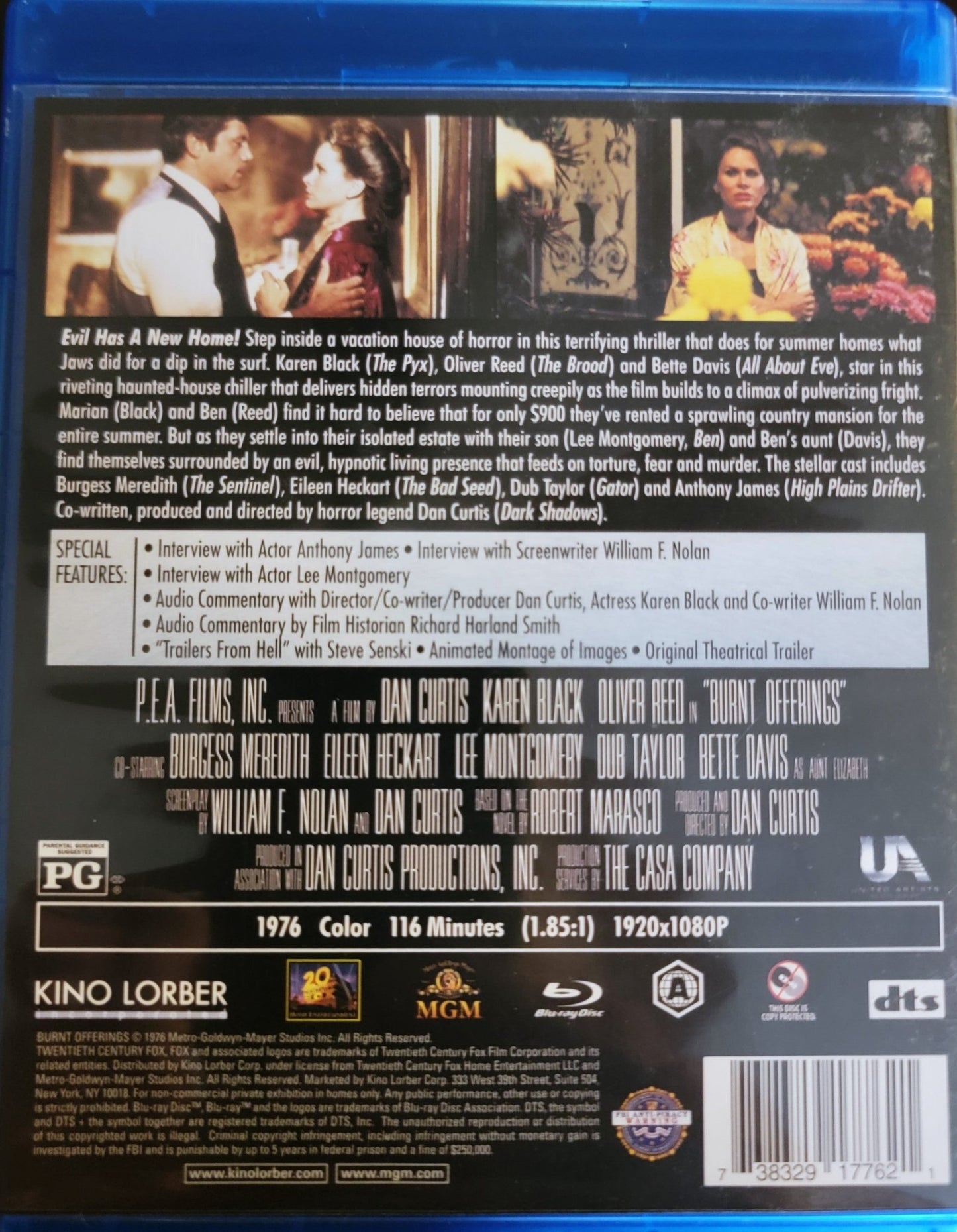 Kl Studio Classics - Burnt Offerings | Blu-ray | Widescreen - Blu-ray - Steady Bunny Shop
