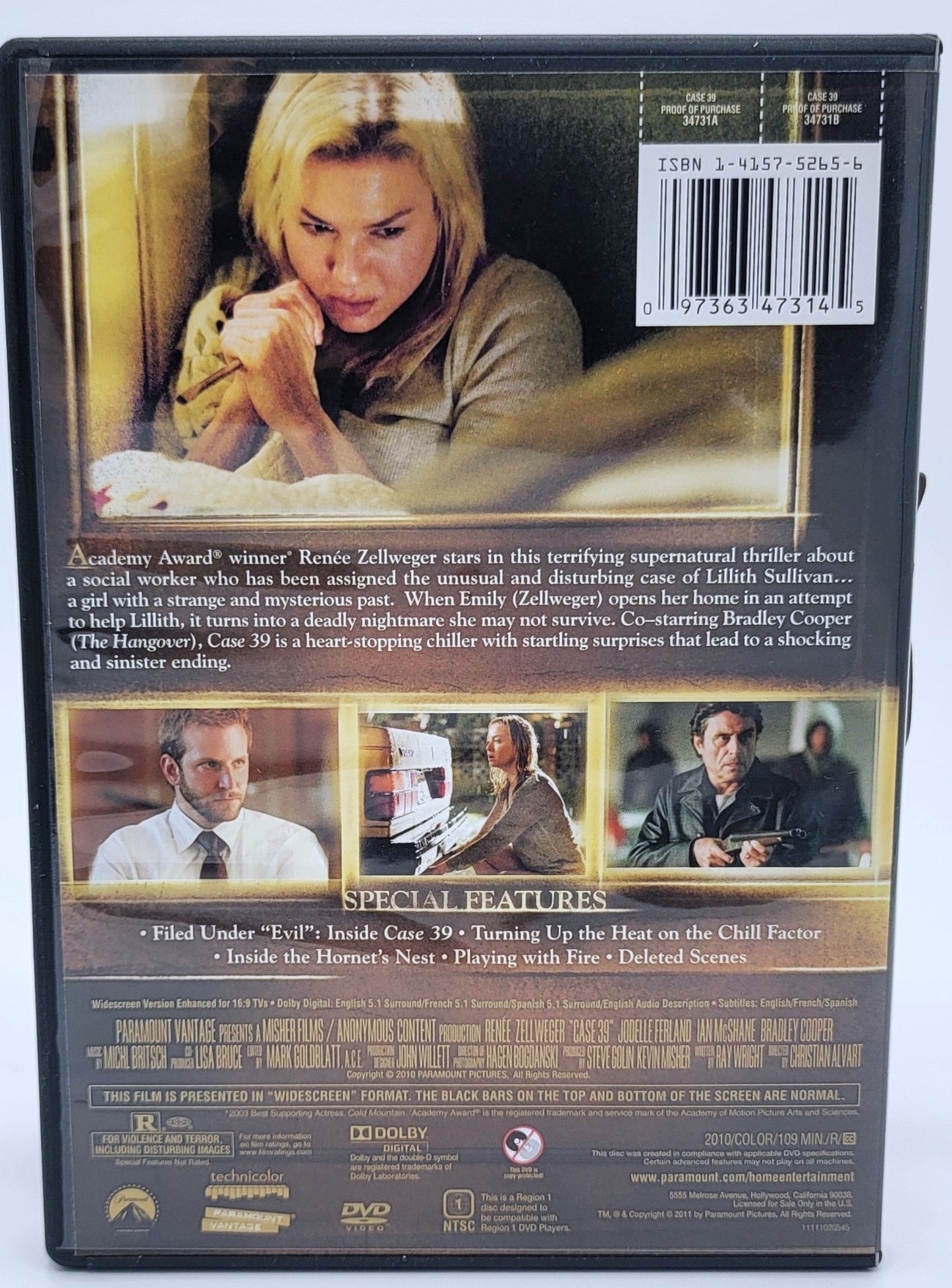 Paramount Pictures Home Entertainment - Case 39 | DVD | Widescreen - DVD - Steady Bunny Shop