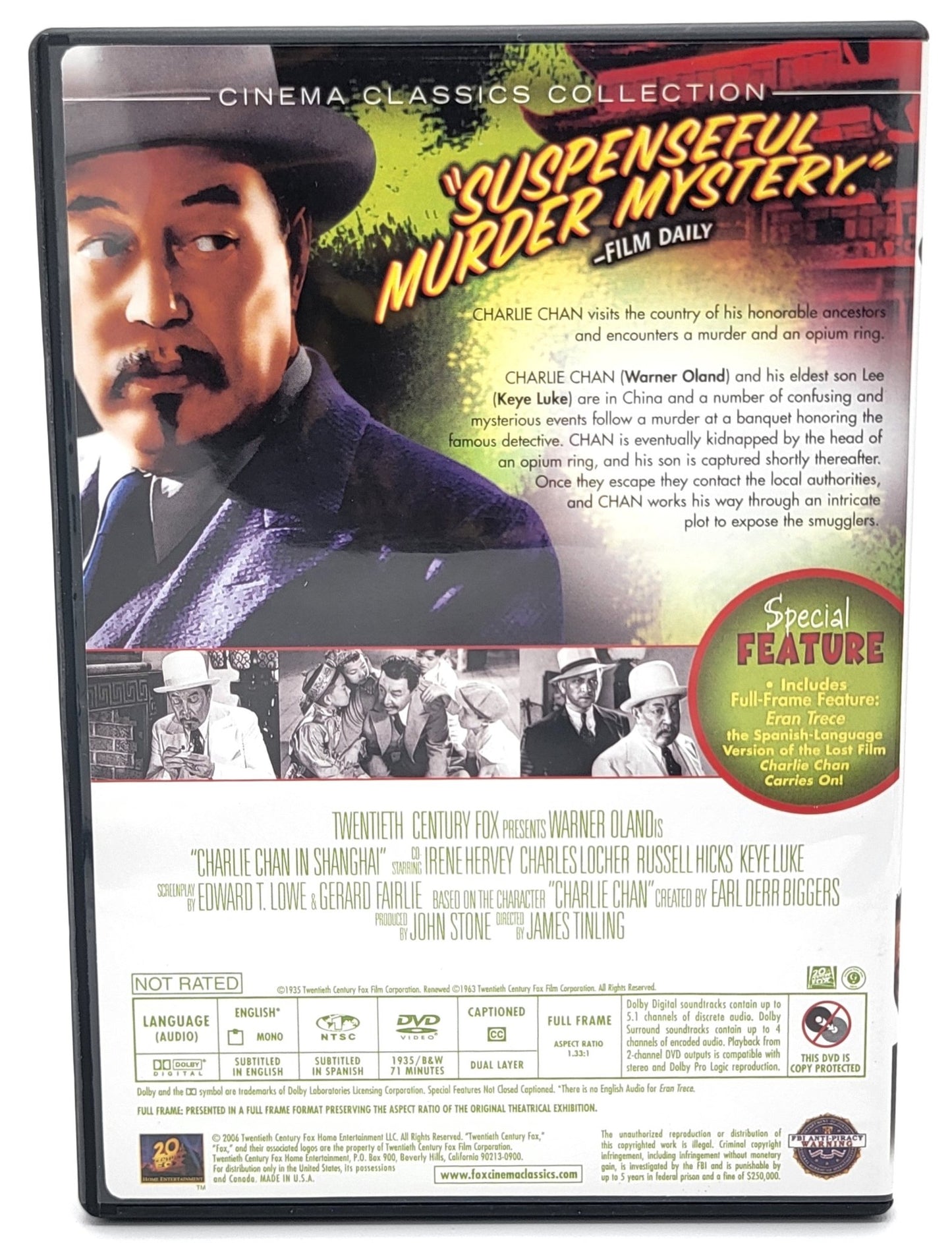 20th Century Fox - Charlie Chan Volume 1 | DVD | 4 Disc Movie Set | Cinema Classics Collection - DVD - Steady Bunny Shop