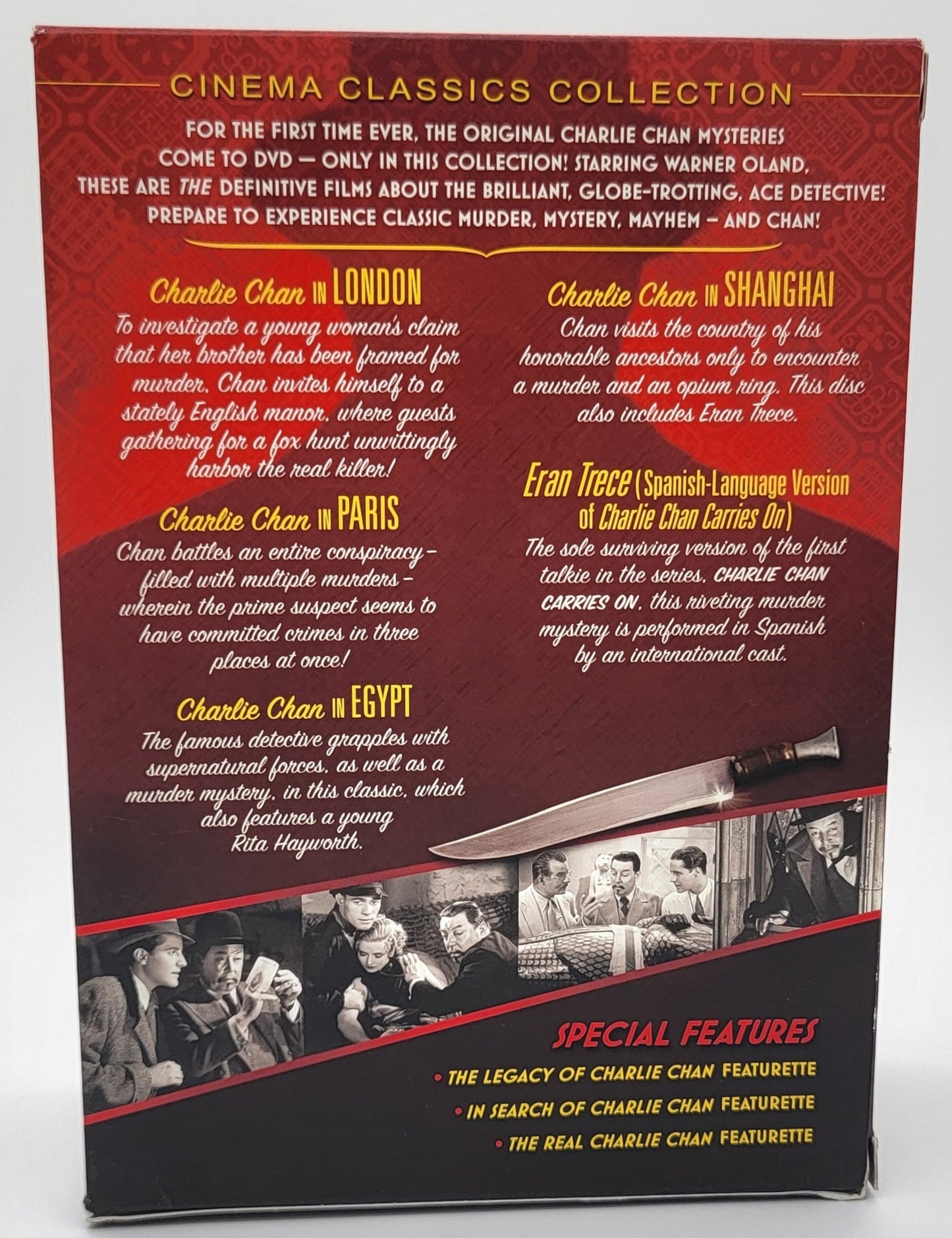 20th Century Fox - Charlie Chan Volume 1 | DVD | 4 Disc Movie Set | Cinema Classics Collection - DVD - Steady Bunny Shop