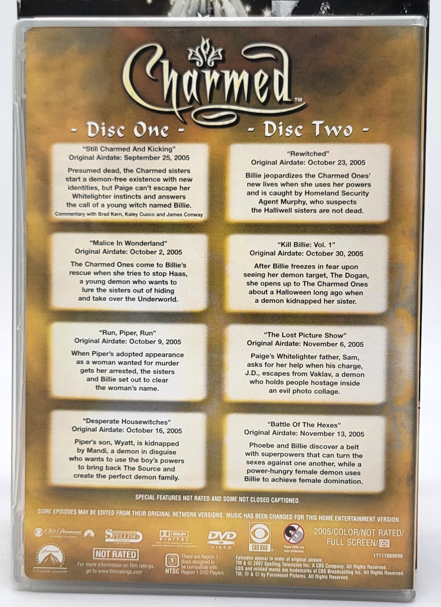 20th Century Fox Home Entertainment - Charmed | DVD | The Complete Eighth and Final Season - DVD - Steady Bunny Shop