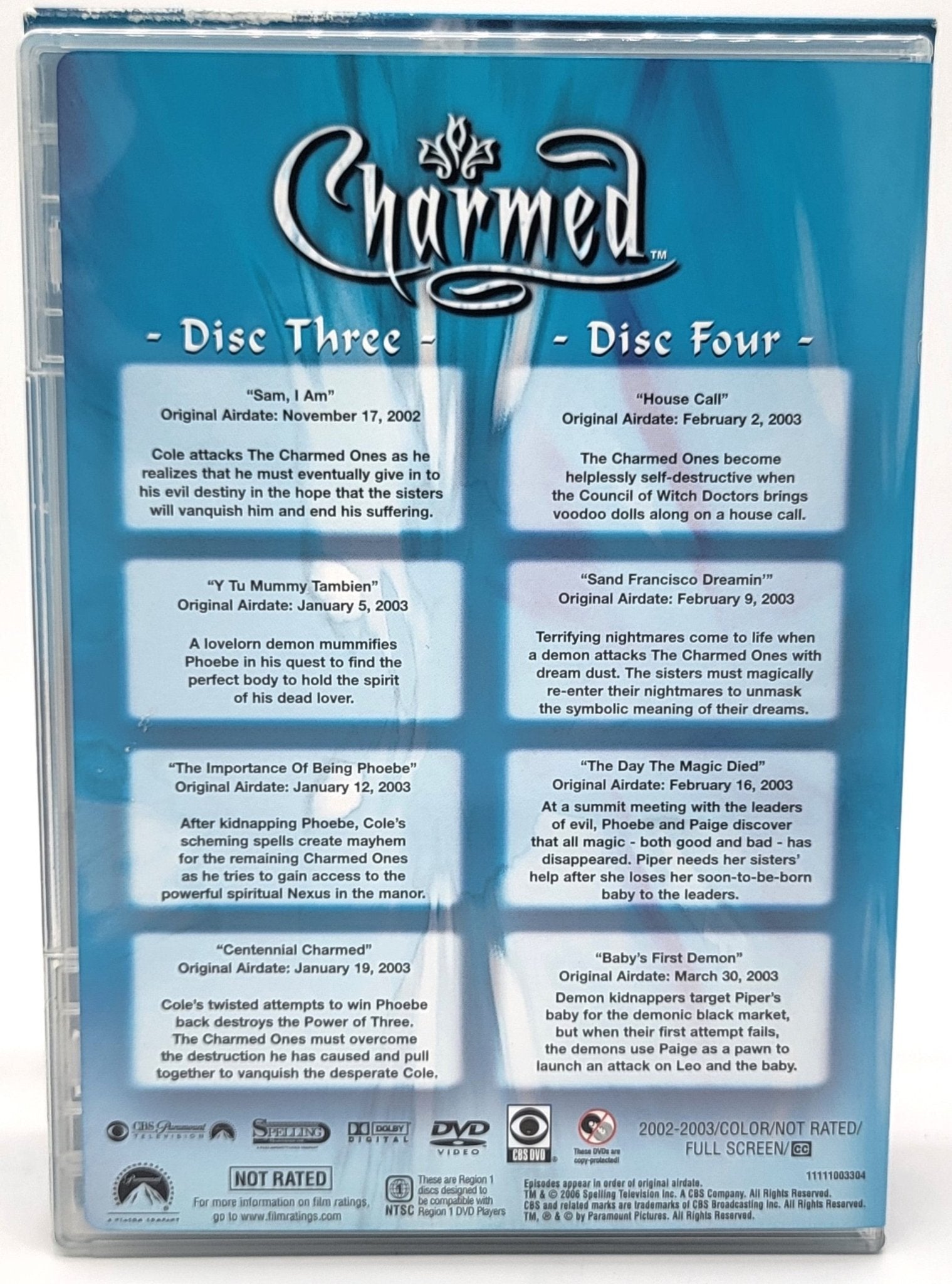Paramount Pictures Home Entertainment - Charmed | DVD | The Complete Fifth Season - DVD - Steady Bunny Shop