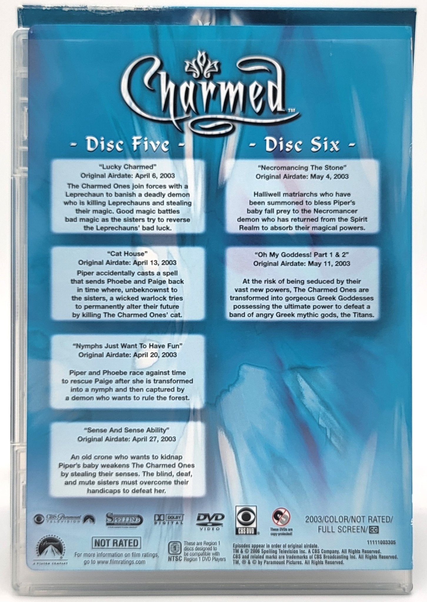 Paramount Pictures Home Entertainment - Charmed | DVD | The Complete Fifth Season - DVD - Steady Bunny Shop