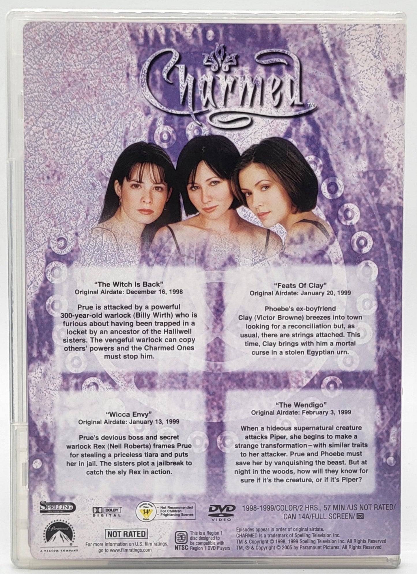 Paramount Pictures Home Entertainment - Charmed | DVD | The Complete First Season - DVD - Steady Bunny Shop