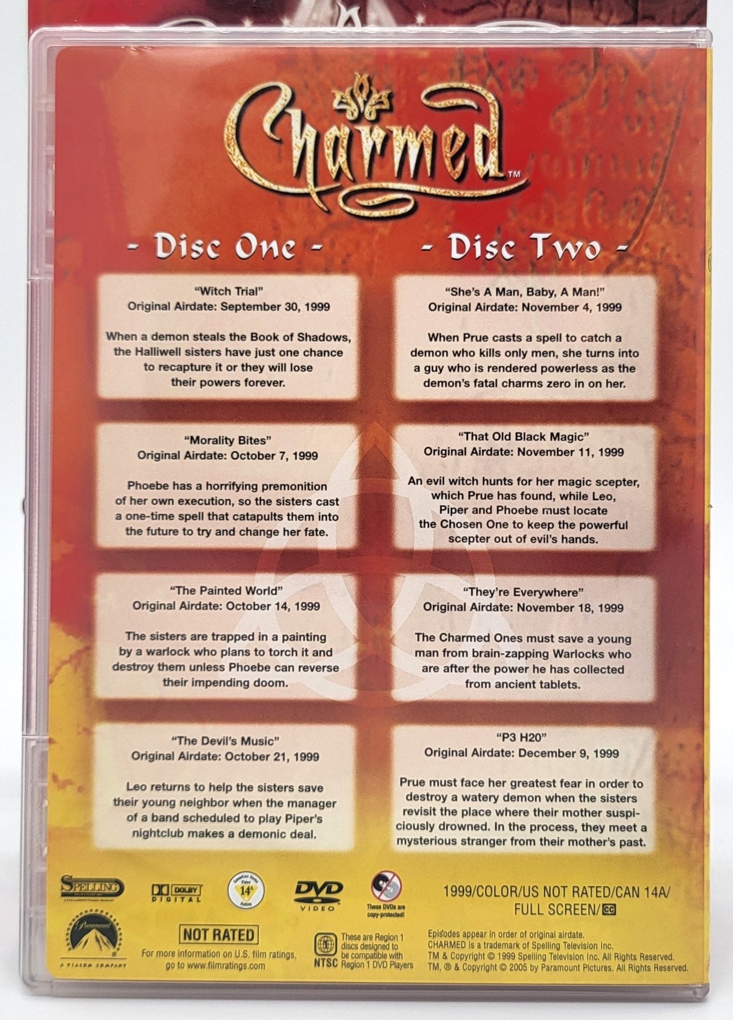 Paramount Pictures Home Entertainment - Charmed | DVD | The Complete Second Season - DVD - Steady Bunny Shop