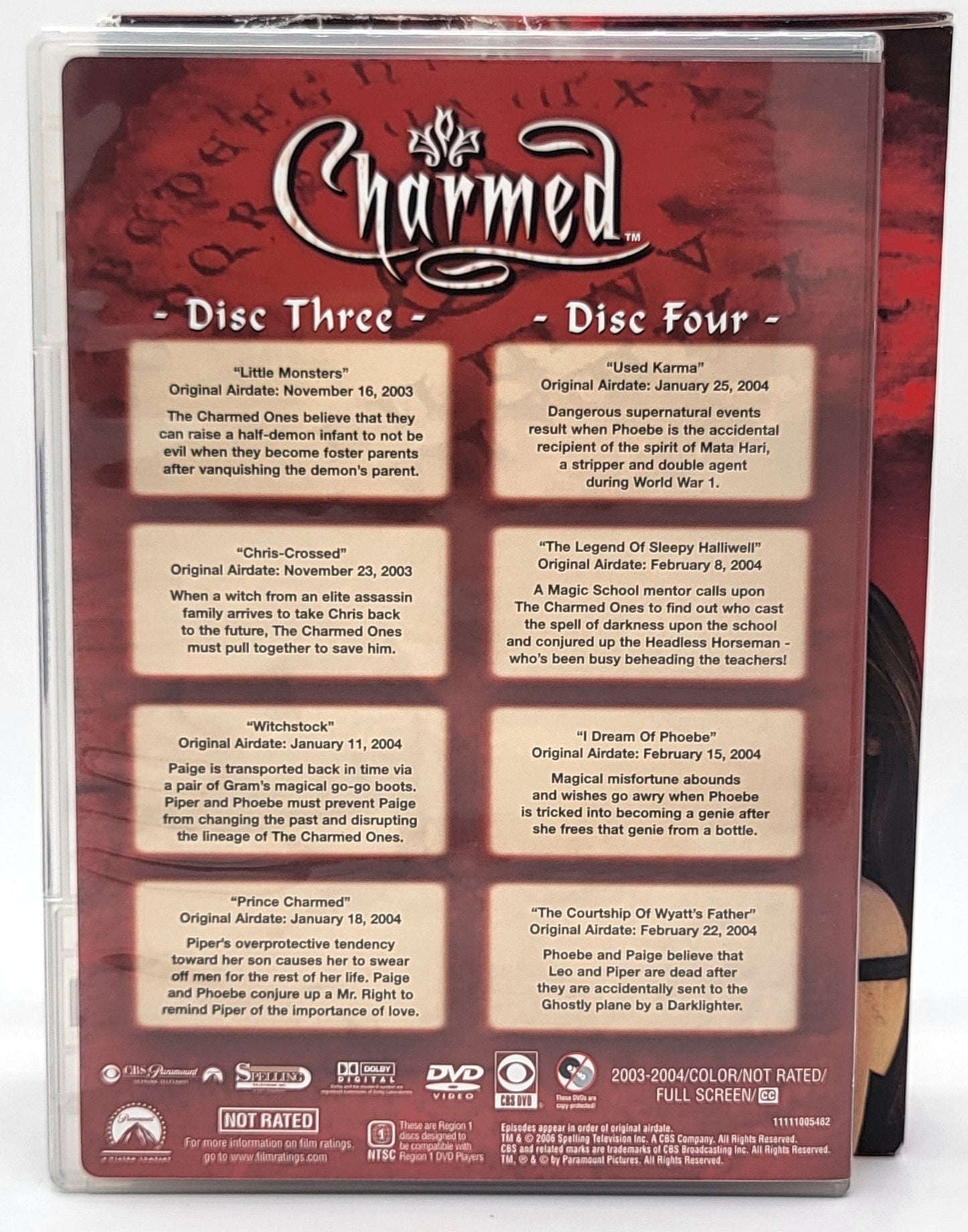 Paramount Pictures Home Entertainment - Charmed | DVD | The Complete Sixth Season - DVD - Steady Bunny Shop