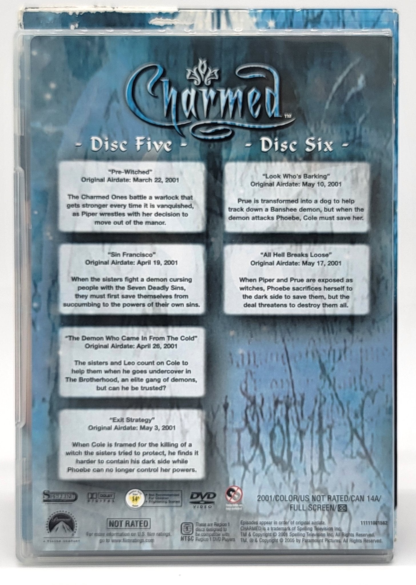 Paramount Pictures Home Entertainment - Charmed | DVD | The Complete Third Season - DVD - Steady Bunny Shop