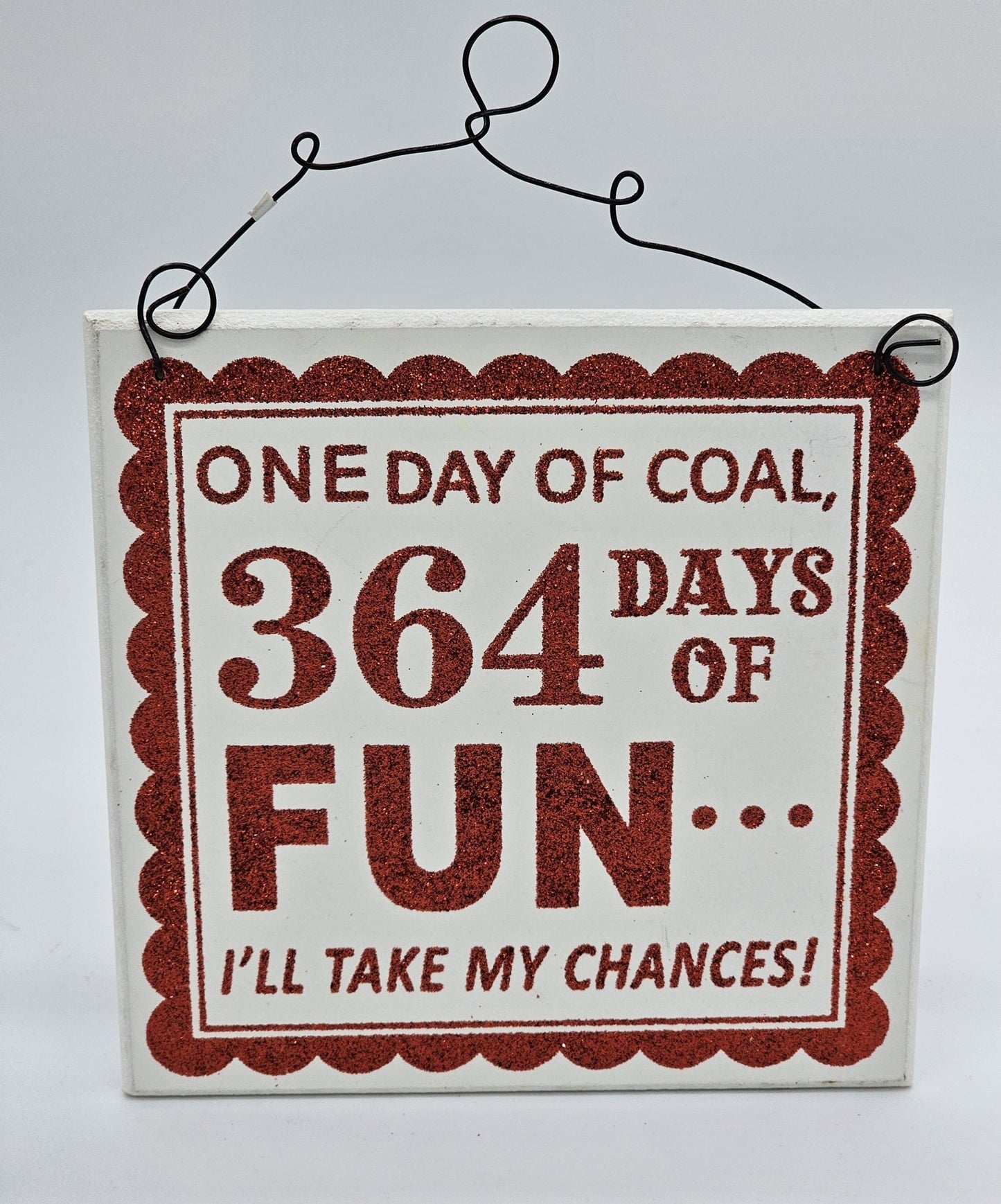 This & That International co. LTD - Cheeky Christmas Sign - Holiday Decoration - Steady Bunny Shop