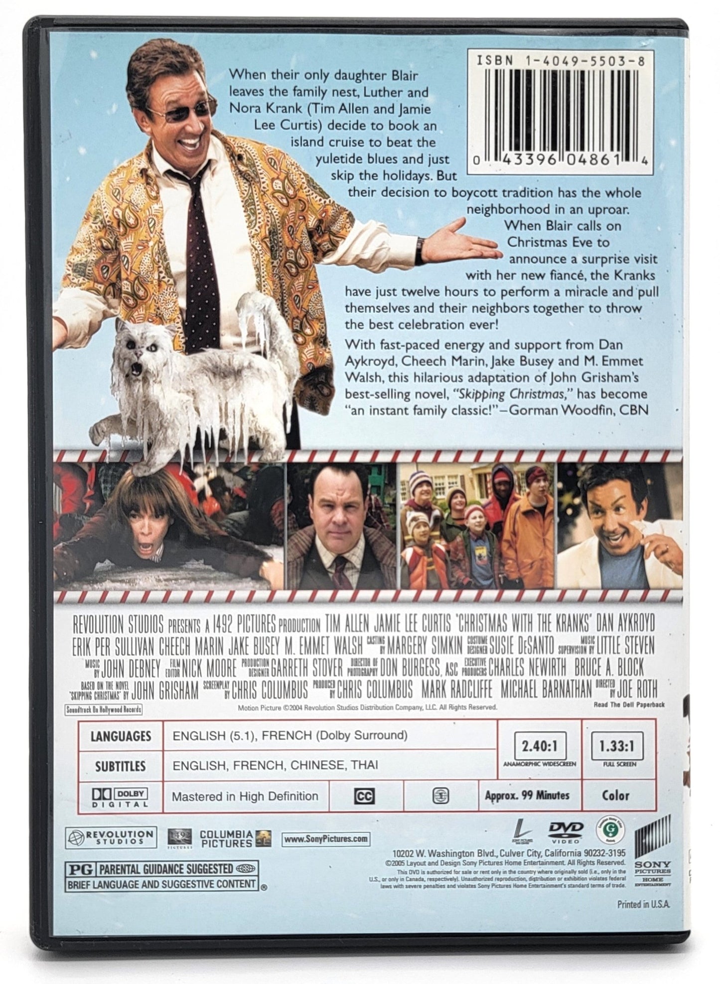 Sony Pictures Home Entertainment - Christmas With the Kranks | DVD | Widescreen & Fullscreen - DVD - Steady Bunny Shop