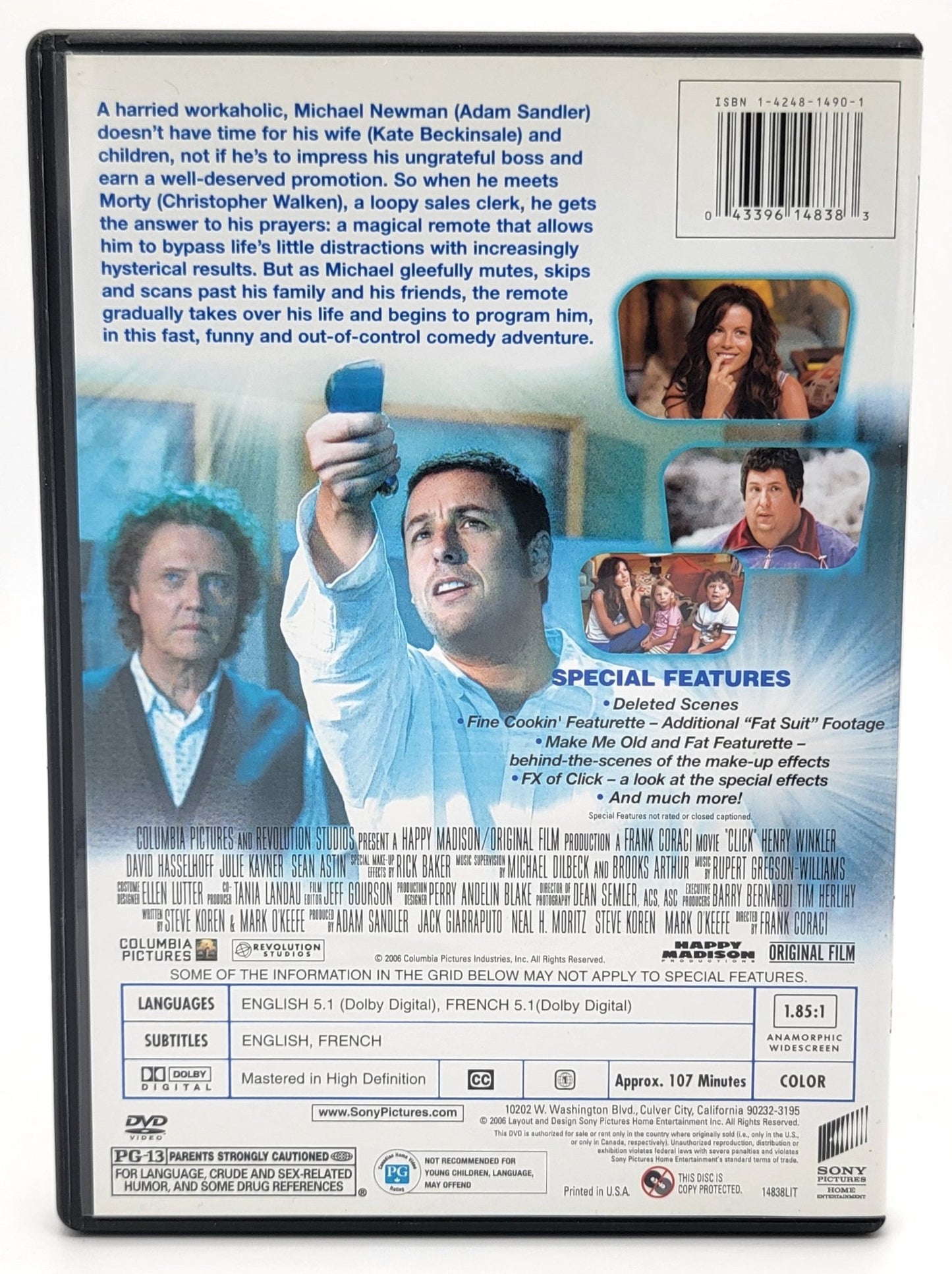 Columbia Pictures - Click | DVD | Special Edition - Widescreen - DVD - Steady Bunny Shop