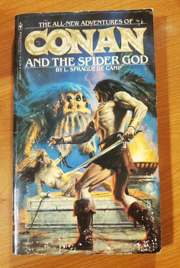 Steady Bunny Shop - Conan And The Spider God - L Sprague De Camp - Paperback Book - Steady Bunny Shop