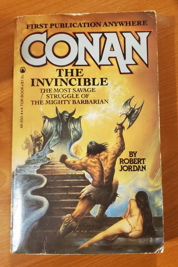 Steady Bunny Shop - Conan The Invincible - Robert Jordan - Paperback Book - Steady Bunny Shop