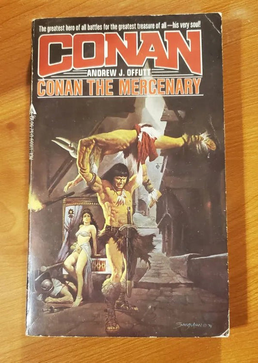 Steady Bunny Shop - Conan The Mercenary - Andrew Offutt - Paperback Book - Steady Bunny Shop