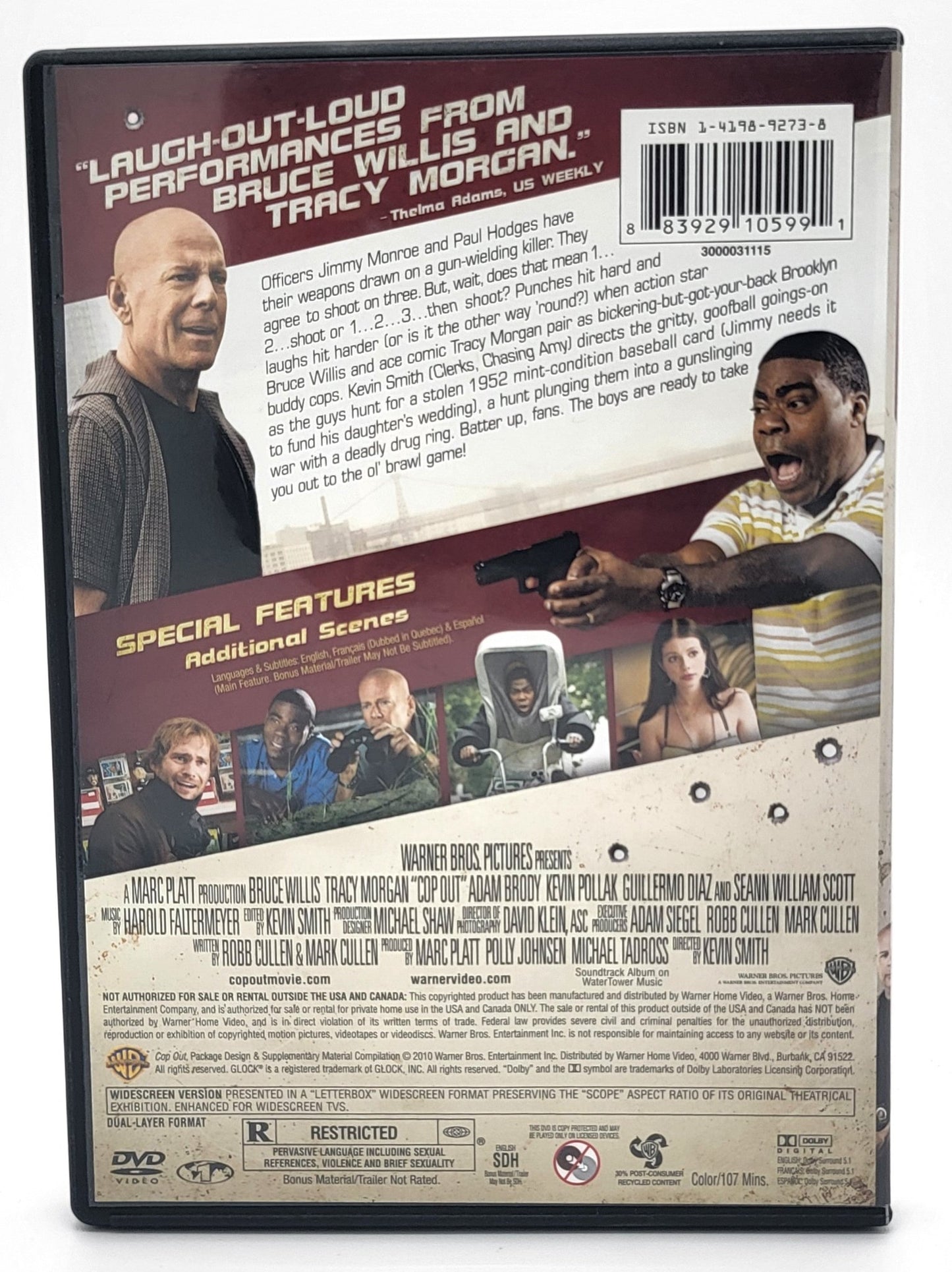 Warner Home Video - Cop Out | DVD | Widescreen - DVD - Steady Bunny Shop