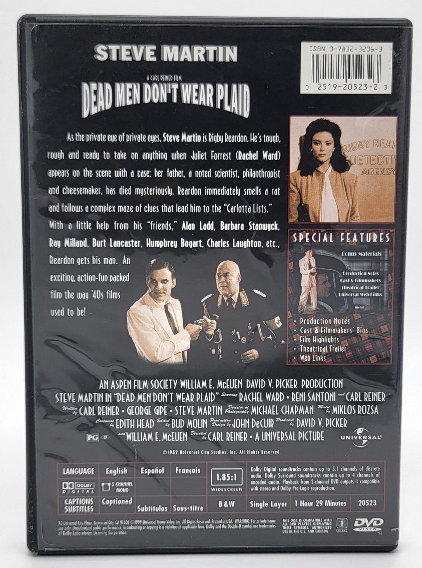 Universal Studios Home Entertainment - Dead Men Don't Wear Plaid | DVD | Widescreen - DVD - Steady Bunny Shop