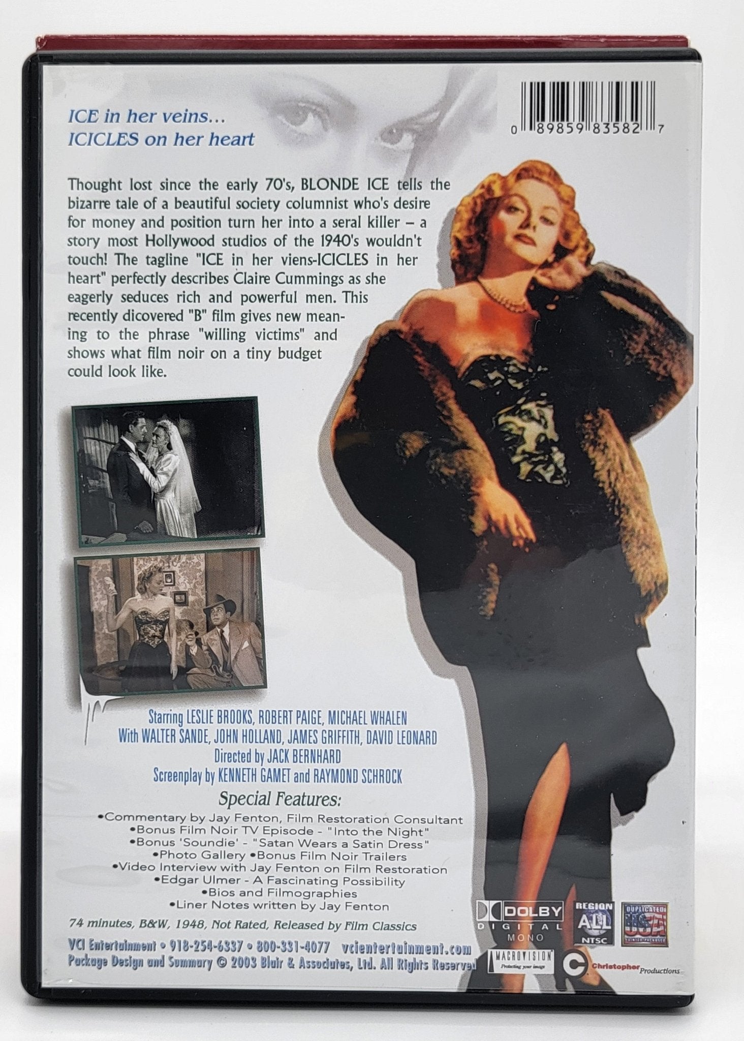 VCI Entertainment - Deadly Dames - Film Noir Collector's Set | DVD | 3 DVD Set - DVD - Steady Bunny Shop